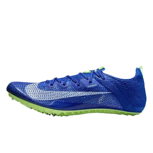 Nike Zoom Superfly Elite 2 Spikes Racer Blue Lime Blast Mens 6.5 / Women's 8